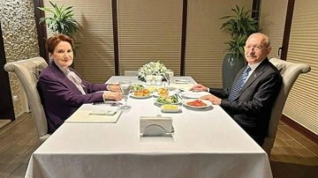 Kılı&ccedil;daroğlu ile Akşener yemeğinin perde arkası: Adaylık restini &ccedil;ekti!