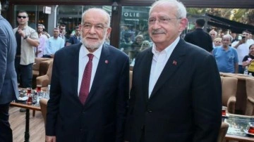 Kılı&ccedil;daroğlu ile Karamollaoğlu İzmir'de buluştu