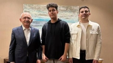Kılı&ccedil;daroğlu, kendisini protesto eden gen&ccedil;le buluştu
