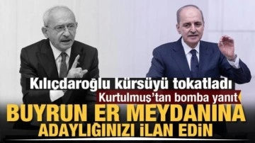 Kılı&ccedil;daroğlu k&uuml;rs&uuml;y&uuml; tokatladı! Kurtulmuş: Buyrun er meydanına adaylığınızı ilan edin