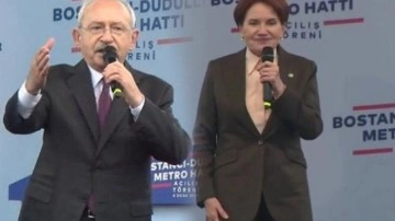 Kılı&ccedil;daroğlu ve Akşener metro a&ccedil;ılışında karşı karşıya geldi!