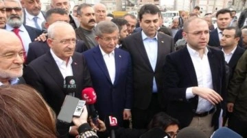 Kılı&ccedil;daroğlu'na depremzedelerden tepki: Ter&ouml;ristlerle işbirliği yapan burada gezemez!