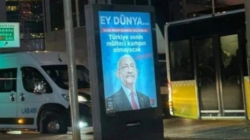 Kılı&ccedil;daroğlu'ndan "adaylık ilanı" gibi afiş: Rakip olmaya geliyorum, başlıyoruz...