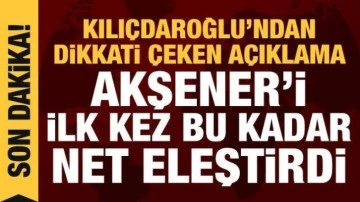 Kılı&ccedil;daroğlu'ndan Akşener'e adaylık uyarısı: İşimize karışmasın