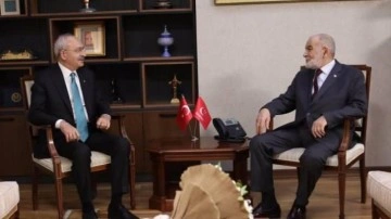 Kılı&ccedil;daroğlu'ndan Karamollaoğlu'na ge&ccedil;miş olsun ziyareti