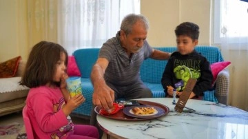 Kimsesiz kalan 3 torununa siper oldu! Dedenin dramı yürek yaktı