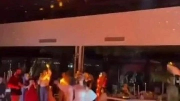 Kına gecesinde disko topu kabusu! Gelin yaralandı