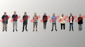 Kırmızı bültenle aranan 9 kişi yakalanarak Türkiye'ye getirildi