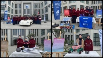 Kız öğrenciler, geliştirdikleri projelerle imam hatip geleneğini teknolojiyle buluşturuyor