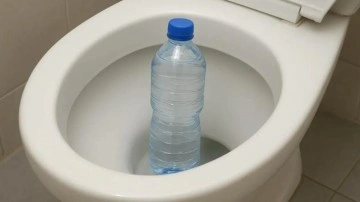 Klozetin içine pet şişe koyun! Kulağa çok tuhaf gelse de etkisi şoke etti