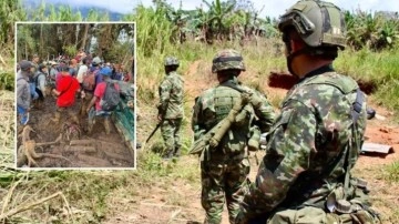 Kolombiya'da onlarca asker kaçırıldı