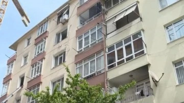 Kolonları patladı! İstanbul'da 96 daireli siteye tahliye