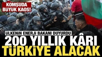Komşuda büyük kaos: Ülkenin Enerji Bakanı "200 yıllık kârı Türkiye alacak" dedi!