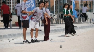Konya Büyükşehir, Bocce turnuvasına ev sahipliği yaptı