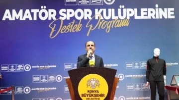 Konya Büyükşehir'den amatör spor kulüplerine 144 milyon TL'lik destek