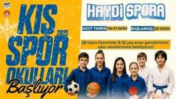 Konya Büyükşehir'in 28 ilçedeki Kış Spor Okulları’nda kayıtları başladı