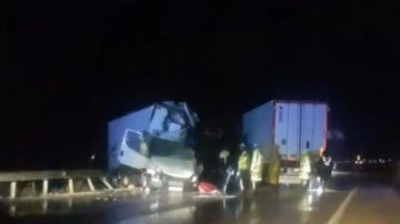 Konya’da korkunç kaza: 1 ölü, 2 yaralı