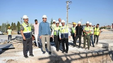 Konya'da şehri merkezine su aktaracak! 62 kilometrelik hatta bağlantı çalışmaları