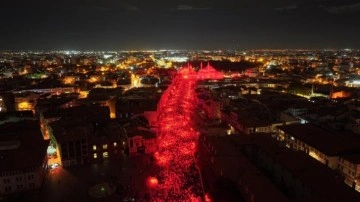 Konya'dan büyük destek! On binler katıldı!