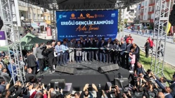 Konya'nın en büyük 'Gençlik Kampüsü' Ereğli'de açıldı