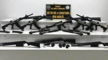 Konya'da ka&ccedil;ak silah operasyonu