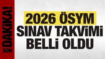 KPSS, YKS, DGS... 2026 ÖSYM sınav takvimi belli oldu