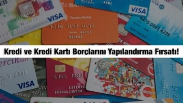 Kredi ve kredi kartı borçlarını yapılandırma fırsatı: Başvurular 10 Ekim’e kadar!