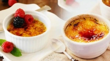 Krem brule nasıl yapılır?  Krem brule p&uuml;f noktaları...