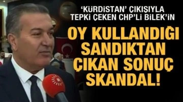 'K&uuml;rdistan' &ccedil;ıkışıyla g&uuml;ndeme gelen CHP'li Bilek'in HDP'ye oy verdiği ortay