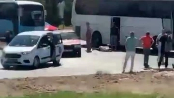 Kütahya'da işçi servisi tankerle çarpıştı: 35 yaralı