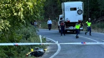 Kütahya'da motosiklet kazası! 1 polis öldü