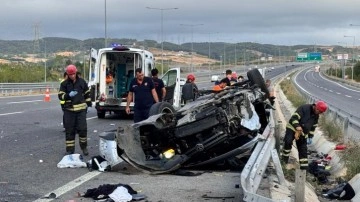 Kuzey Marmara'da feci kaza: Anne öldü, eşi ve üç çocuğu yaralandı