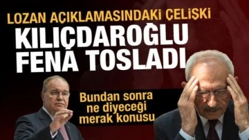 "Lozan" &ccedil;ıkışı yapan Kılı&ccedil;daroğlu yine duvara tosladı