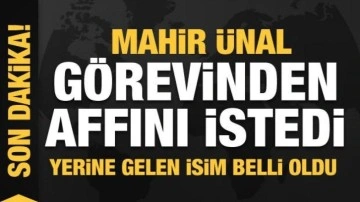 Mahir &Uuml;nal g&ouml;revinden affını istedi! Yerine gelen isim belli oldu
