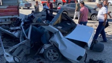 Malatya’da Tofaş’ın hurdaya döndüğü kazada 1 kişi öldü, 1 kişi yaralandı