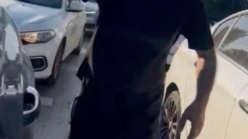 Maltepe’de trafikte dehşet: Kadın sürücü, 2 çocuğunun yanında saldırıya uğradı