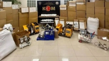Manisa'da 35 şahıs kaçakçılık operasyonlarında gözaltına alındı