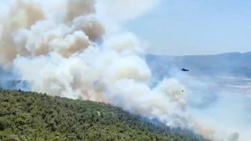 Manisa Kırıkağaç’ta alevler yeniden yükseldi