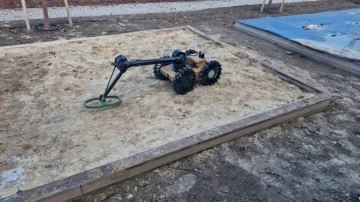 Mayın avcı robotu göreve hazırlanıyor