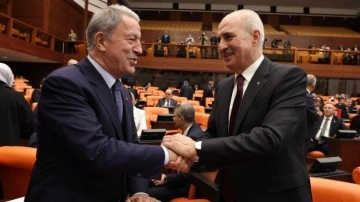 Meclis'te Kurtulmuş'a saygısızlık! Hulusi Akar'dan Kurtulmuş'a destek