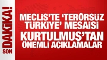 Meclis'te 'Terörsüz Türkiye' mesaisi: Kurtulmuş ve Özgür Özel'den önemli açıklam