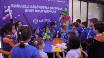 Medipol’de Dünya Çocuk Günü’ne özel “Diş Festivali” coşkusu