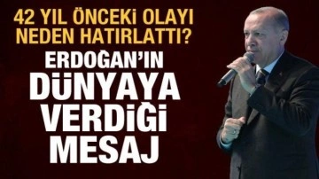 Mehmet Acet yazdı: Erdoğan 42 yıl &ouml;nceki olayı hatırlatarak ne mesaj vermek istedi?