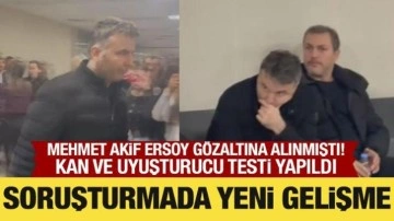 Mehmet Akif Ersoy adliyeye sevk edildi