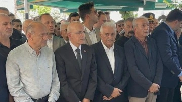Mehmet Şimşek'in vefat eden ağabeyi Nazmi Şimşek toprağa verildi