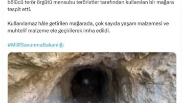 Mehmetçik PKK'lı teröristlerin inlerine girmeye devam ediyor