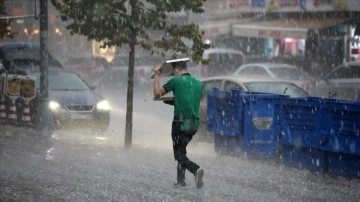 Meteoroloji'den 13 il için sağanak yağış uyarısı