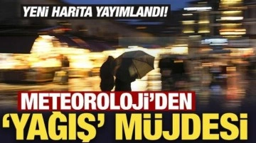 Meteoroloji yeni haritayı yayımladı! Aşırı sıcaklar etkisini yitirdi: Yağış müjdesi
