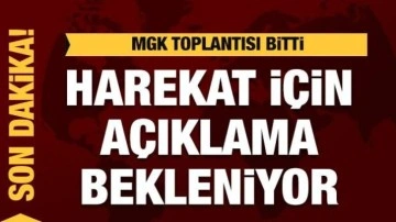 MGK Toplantısı bitti! Suriye Harekatı masada! A&ccedil;ıklama bekleniyor