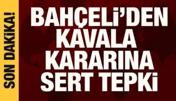 MHP Genel Başkanı Bah&ccedil;eli'den Avrupa Konseyi'nin Kavala kararına tepki